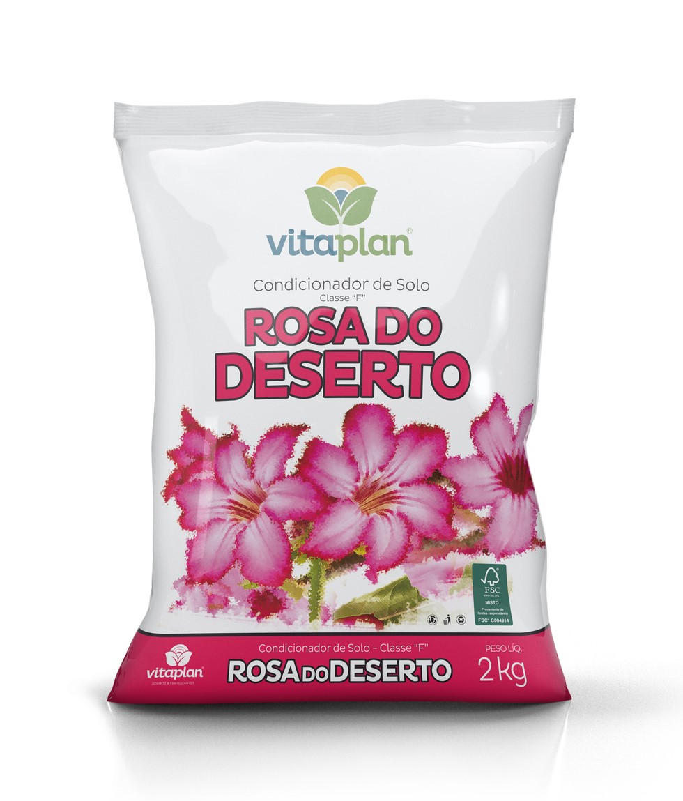 TERRA ESPECIAL PARA ROSA DO DESERTO 2KG - VITAPLAN