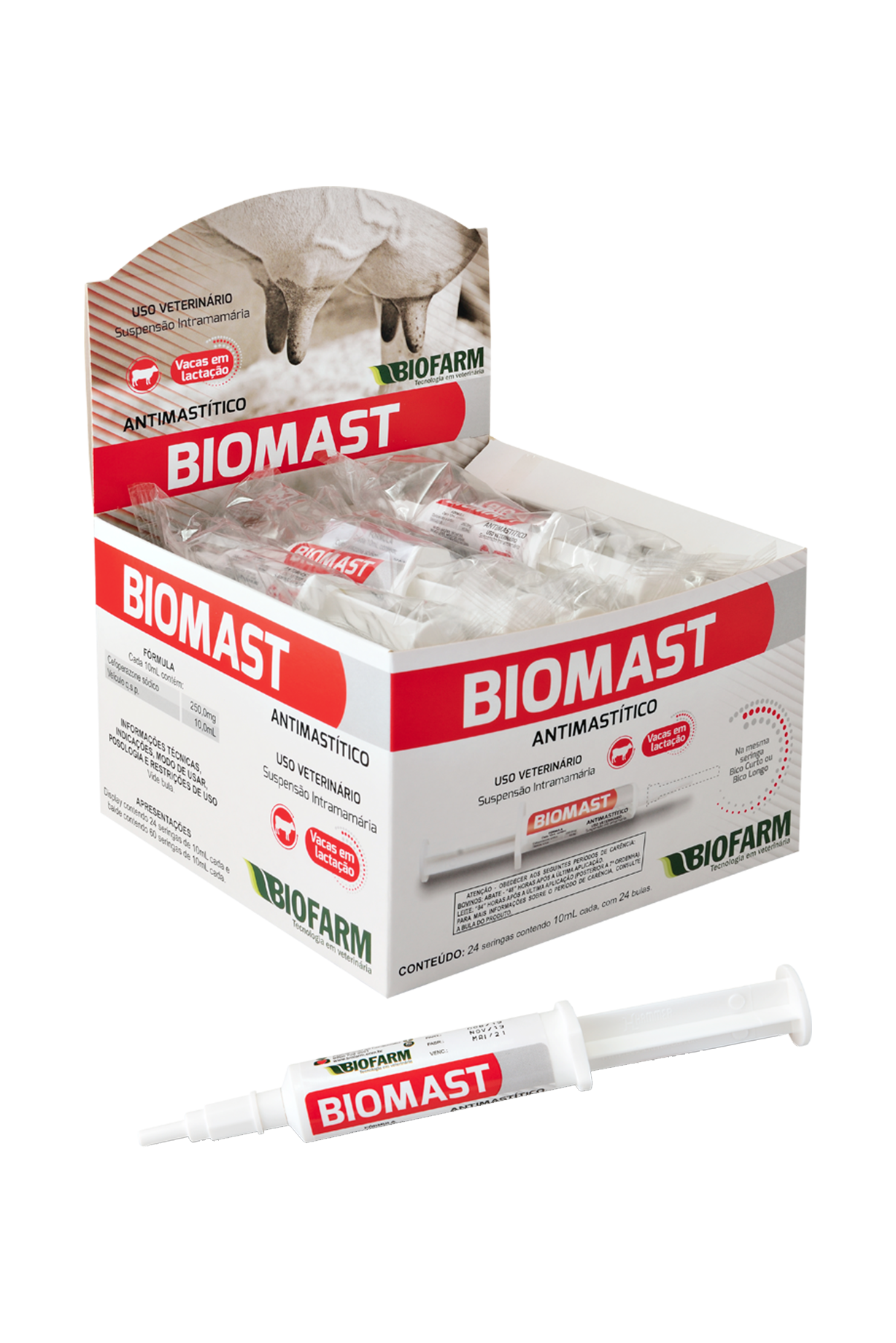 ANTIMASTÍTICO BIOMAST 10ML - BIOFARM