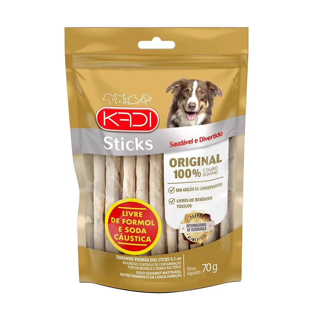 STICKS PARA CÃES KADI SABOR ORIGINAL 70G - KADI