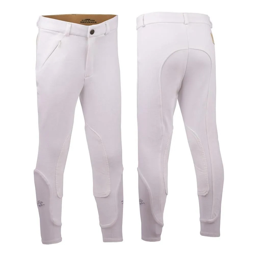 CULOTE PARA HIPISMO COTTON NATURALS INFANTIL TAMANHO 08 BRANCO - KAUANA