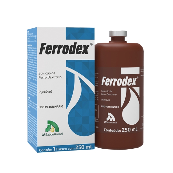 SOLUÇÃO DE FERRO DEXTRANO FERRODEX 250ML - FABIANI