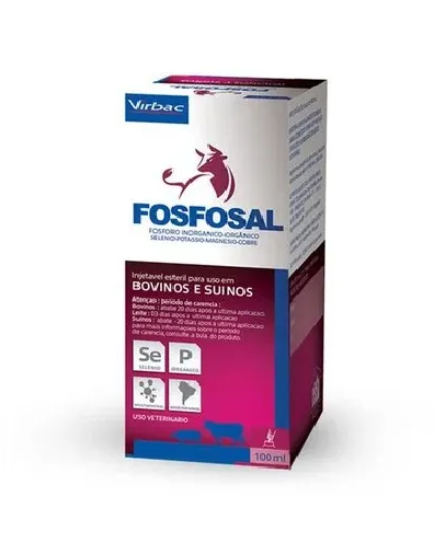 SUPLEMENTO FOSFOSAL 100ML - VIRBAC