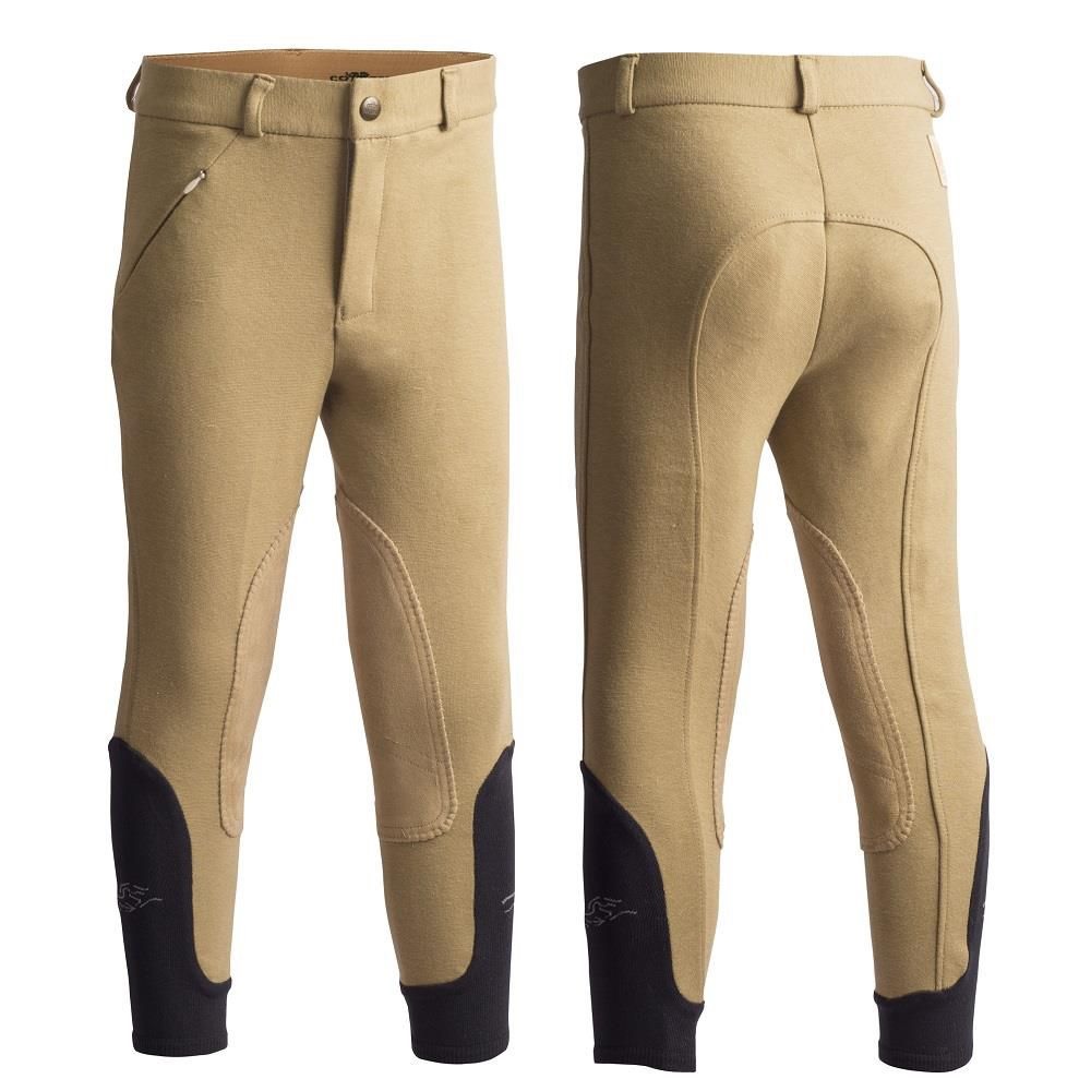 CULOTE PARA HIPISMO COTTON NATURALS INFANTIL TAMANHO 14 AREIA - KAUANA