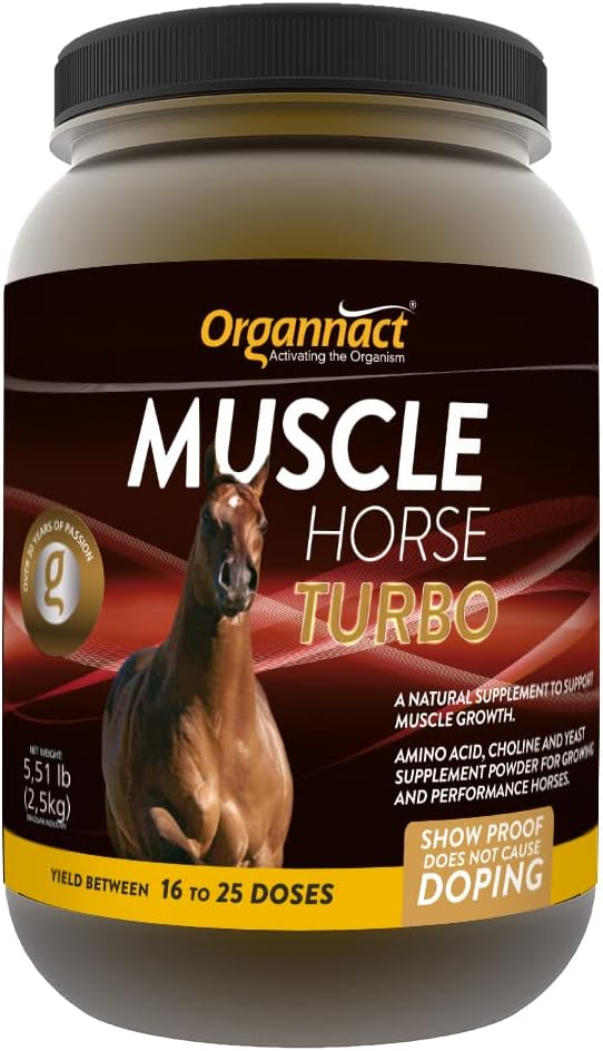 SUPLEMENTO MUSCLE HORSE TURBO 2,5KG - ORGANNACT