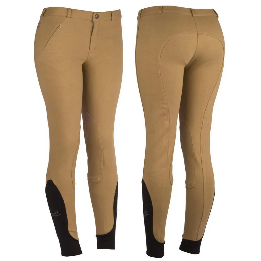 CULOTE PARA HIPISMO COTTON NATURALS ADULTO TAMANHO 34 AREIA - KAUANA