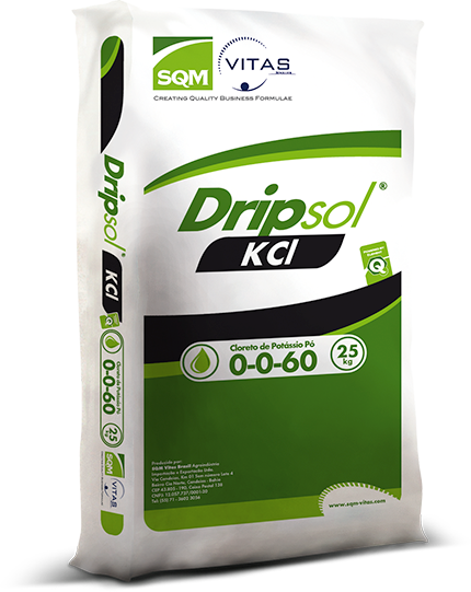 DRIPSOL KCL CLORETO 00.00.60 25KG