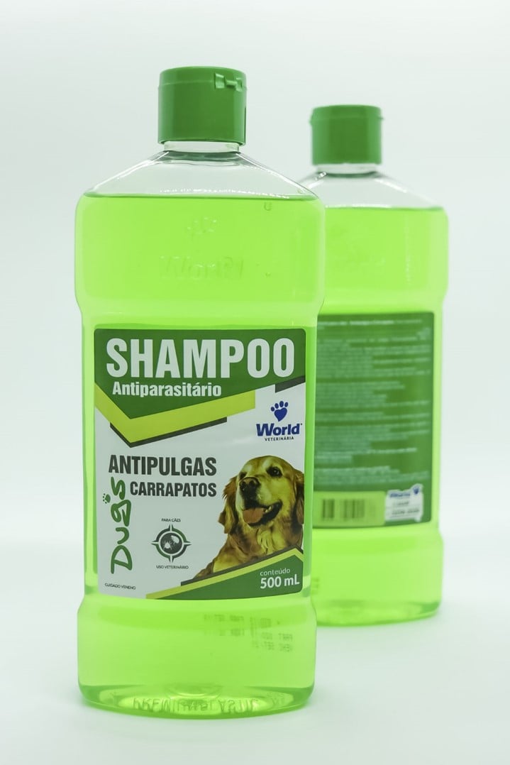 SHAMPOO ANTIPARASITÁRIO PARA CÃES 500ML - DUG'S