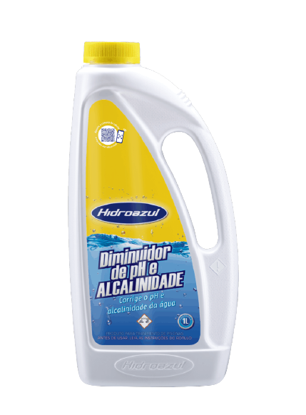 DIMINUIDOR DE PH E ALCALINIDADE HIDROAZUL 1L