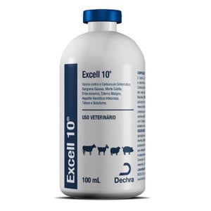 VACINA PARA BOVINOS EXCELL 10 100ML (20 DOSES) - DECHRA