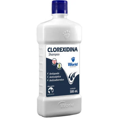 SHAMPOO CLOREXIDINA PARA CÃES E GATOS 500ML - DUG'S