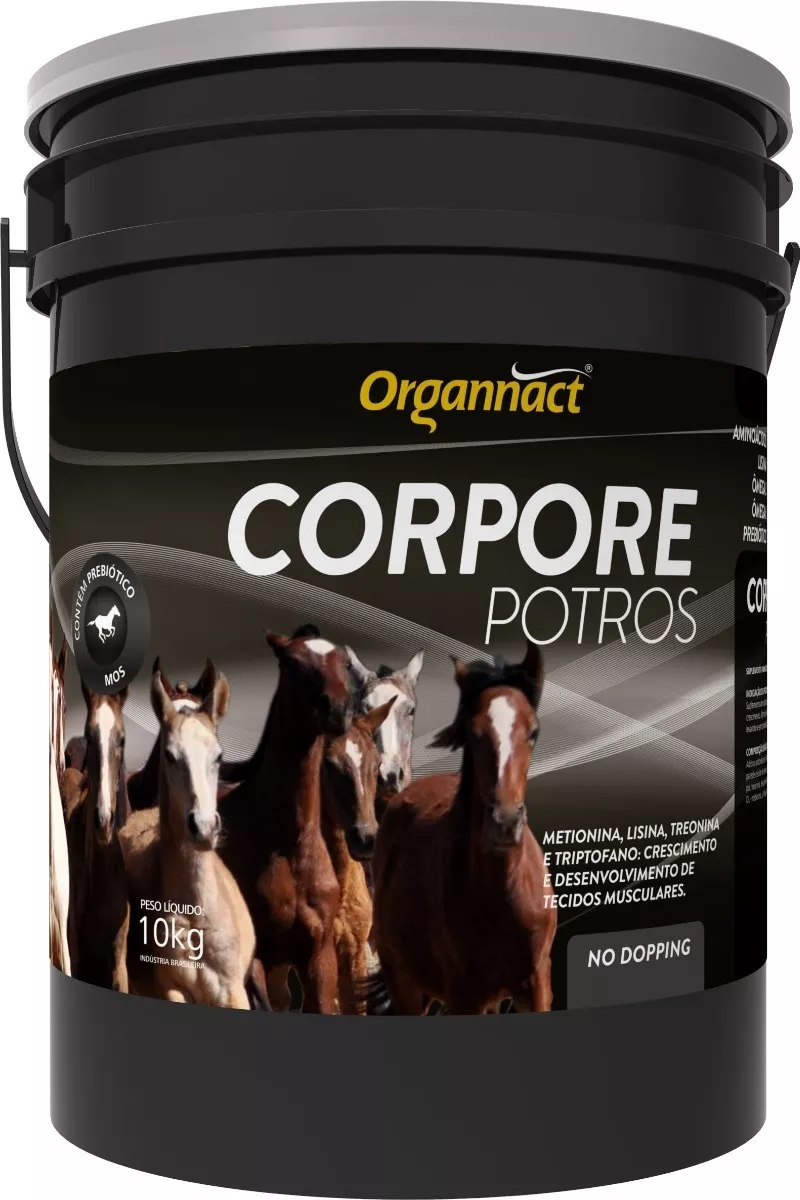 SUPLEMENTO CORPORE POTROS 10KG - ORGANNACT