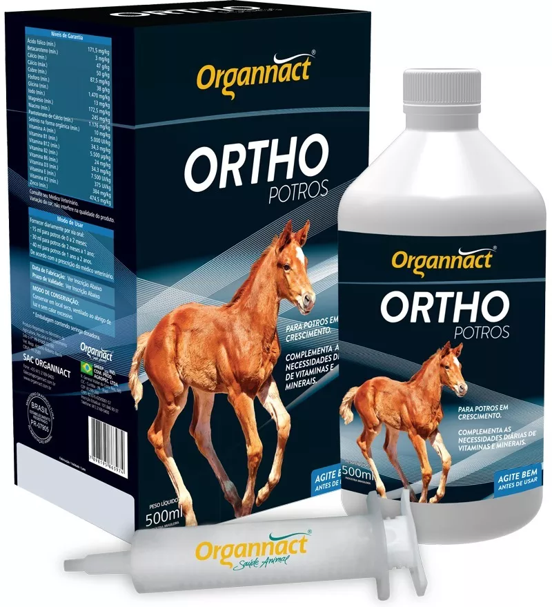 SUPLEMENTO ORTHO POTROS 500ML - ORGANNACT