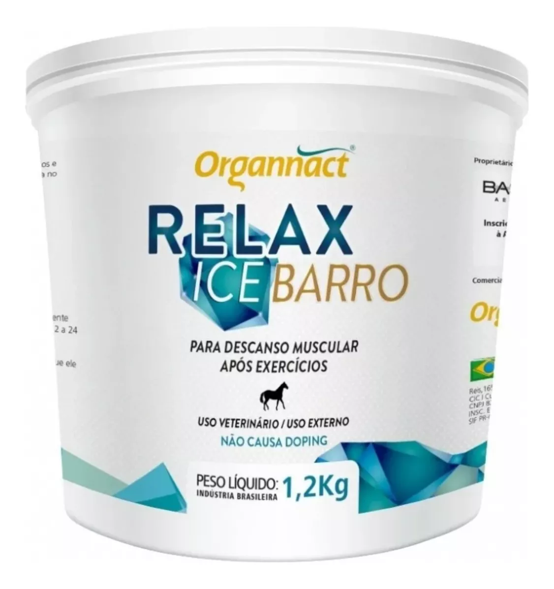 RELAX ICE BARRO 1,2KG