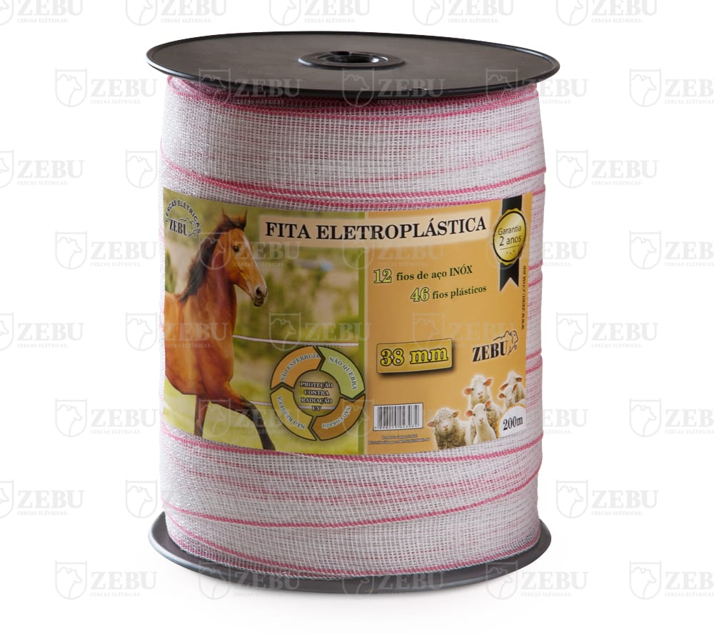 FITA ELETROPLASTICO 38MM 200M 