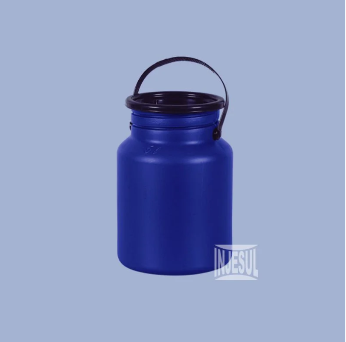 LEITEIRA GALÃO VASILHAME 5L AZUL - INJESUL