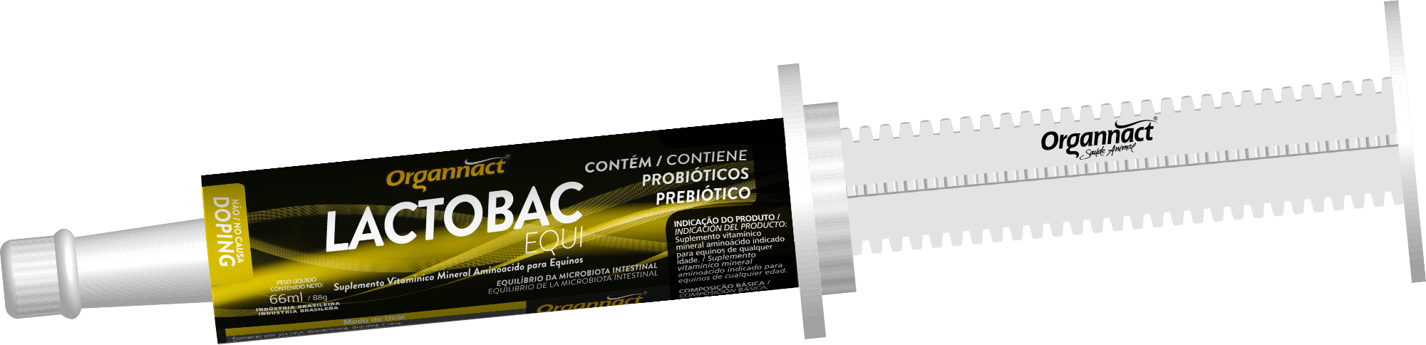 SUPLEMENTO LACTOBAC EQUI 88G - ORGANNACT