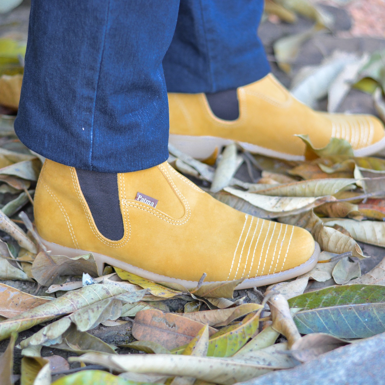 BOTINA 625 NOBUCK CASTOR SOLADO PVC N°40 - PALMA