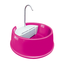 FONTE BEBEDOURO JOY PARA CÃES E GATOS 110V ROSA - FURACÃO PET