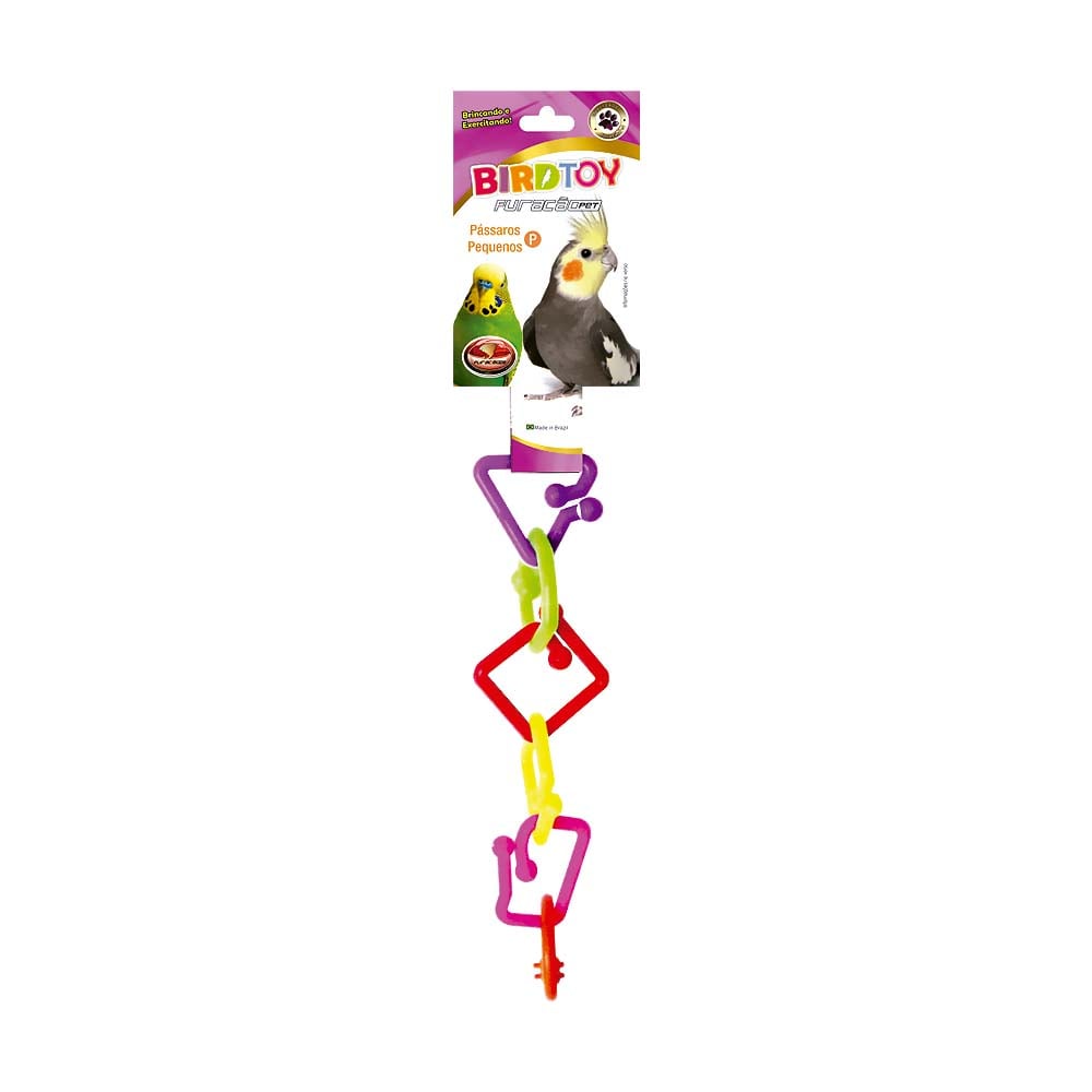 BRINQUEDO PARA PÁSSAROS BIRD TOY P - FURACÃO PET