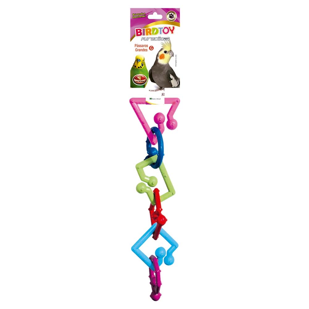 BRINQUEDO PARA PÁSSAROS BIRD TOY G - FURACÃO PET