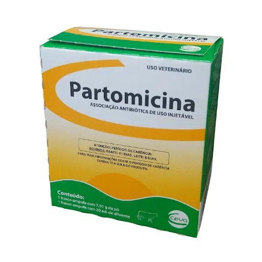 ANTIBACTERIANO PARA BOVINOS PARTOMICINA 20ML - CEVA