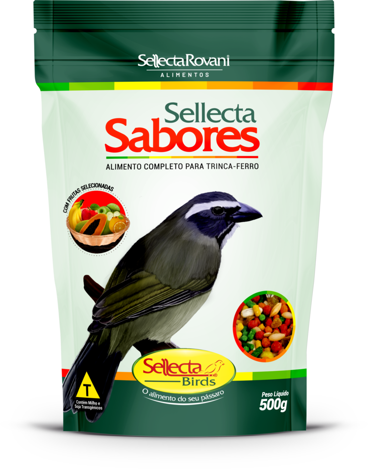 RAÇÃO SABORES 500G - SELLECTA