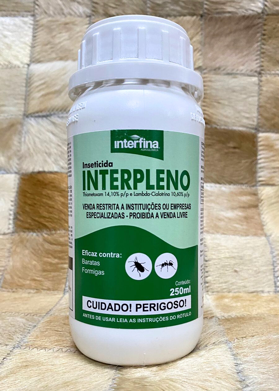 INSETICIDA CONCENTRADO INTERPLENO 250ML - INTERFINA