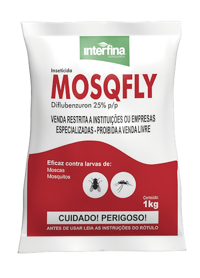 INSETICIDA EM PÓ MOSQFLY 1KG - INTERFINA