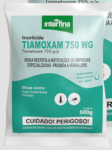 INSETICIDA EM PÓ TIAMOXAN 750 WG 500G - INTERFINA