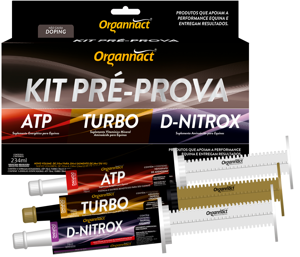 SUPLEMENTO KIT PRÉ PROVA 234ML - ORGANNACT