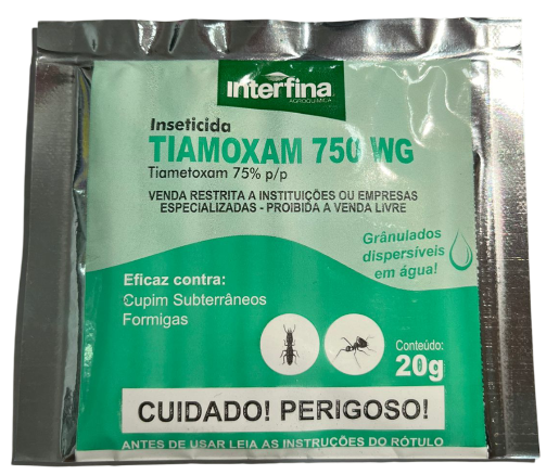 INSETICIDA EM PÓ TIAMOXAN 750 WG 20G - INTERFINA