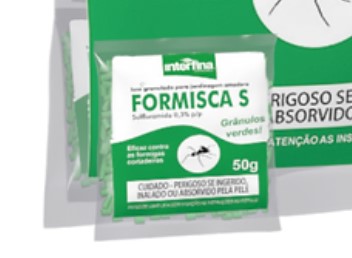 FORMICIDA EM ISCA GRANULADA FORMISCA 50G - INTERFINA