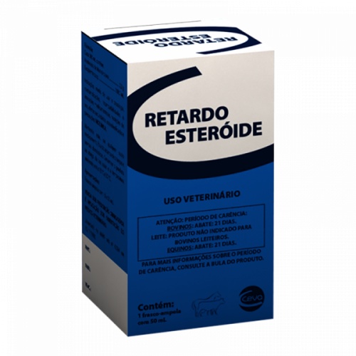 ANTI-INFLAMATÓRIO ESTEROIDAL PARA BOVINOS E EQUINOS RETARDOESTEROIDE 50ML - CEVA