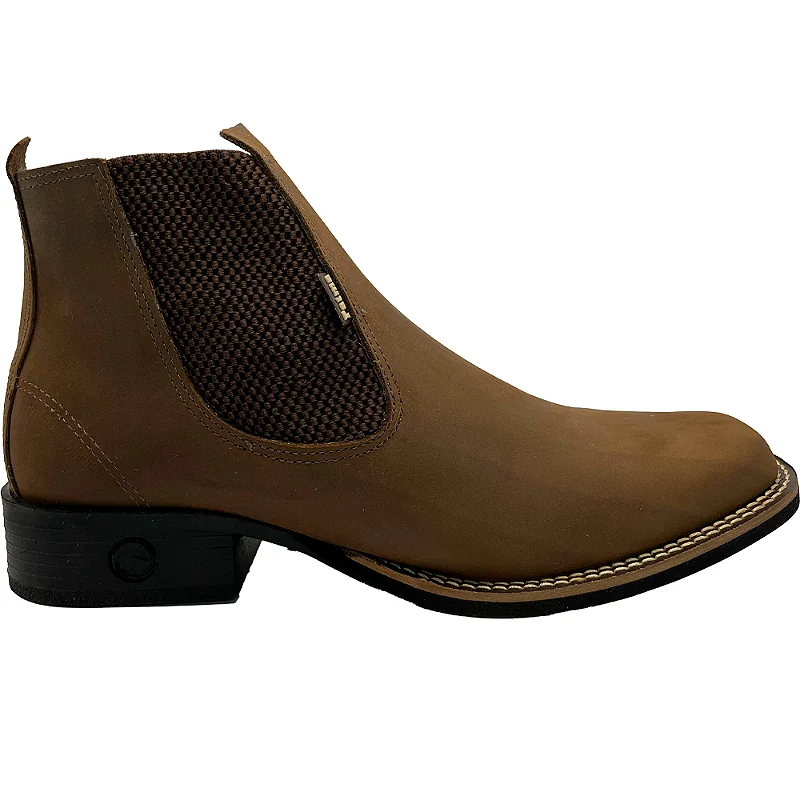 BOTINA 316 MUSTANG NOBUCK CAFÉ SOLADO RANCH N°38 - PALMA