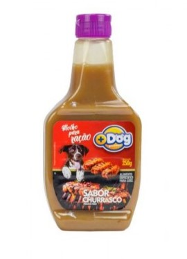 MOLHO PARA RAÇÃO SABOR CHURRASCO 250G PARA CÃES - MAIS DOG