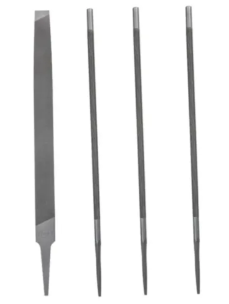 JOGO DE LIMA PARA MOTOSSERRA 7/32” E PARA ENXADA 8” COM 4 PEÇAS - K&F