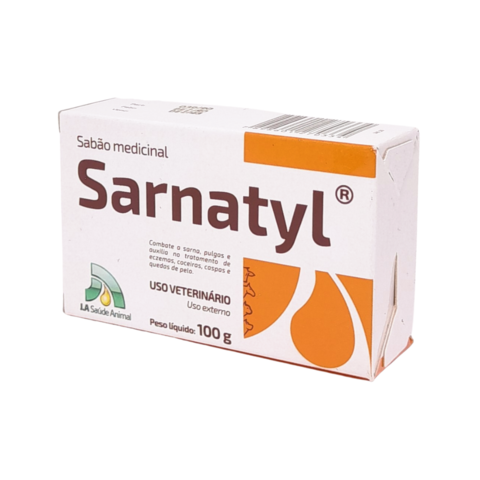 SABÃO MEDICINAL SARNATYL 100G - LEMA-INJEX