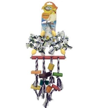 BRINQUEDO PARA PÁSSAROS BALANÇO TRADICIONAL CHOCOALHO - MAIS BIRD