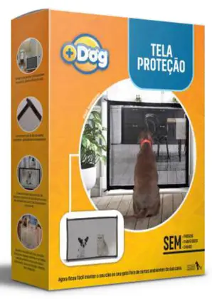 TELA DE PROTEÇÃO PRETA 110X72 - MAIS DOG