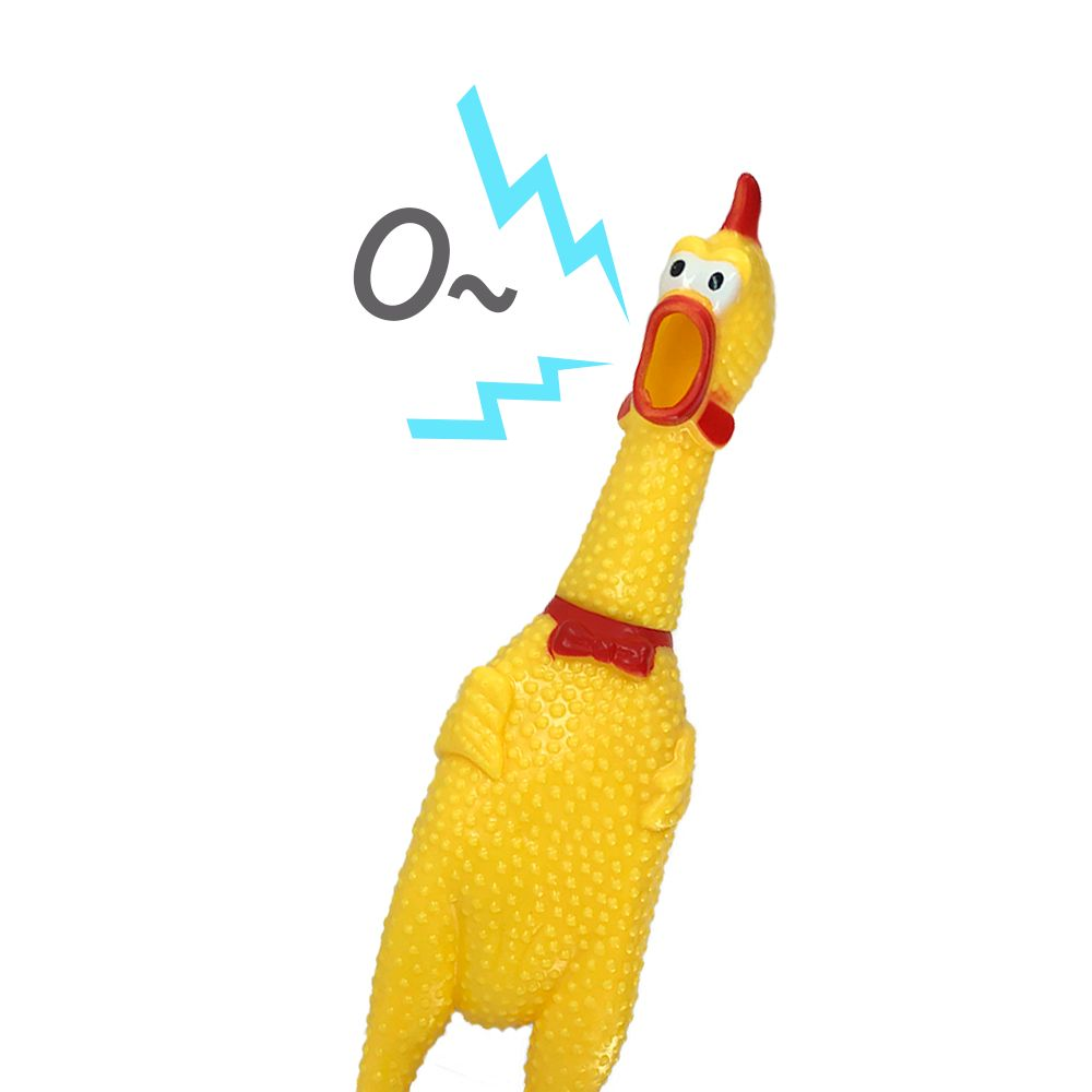 BRINQUEDO PARA CÃES FRANGUINHO BERRADOR VINIL G