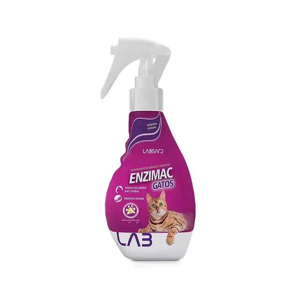 ELIMINADOR DE ODORES E MANCHAS ENZIMAC GATOS 150ML