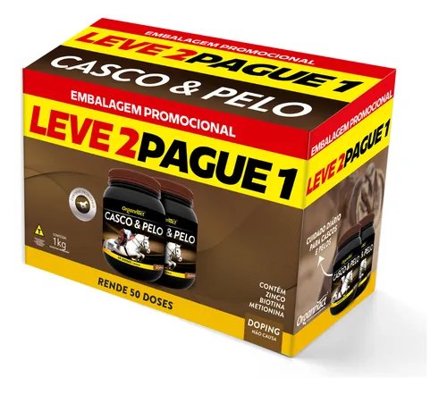 CASCO E PELO (2X500G) CAMPANHA LV2PG1