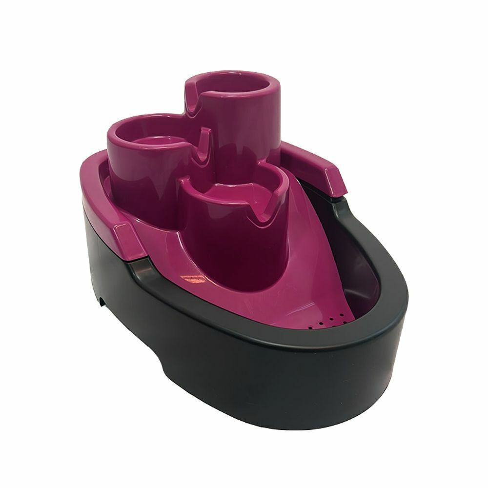 FONTE ÁGUA BEBEDOURO CASCATA BIVOLT ROSA - DURAPETS