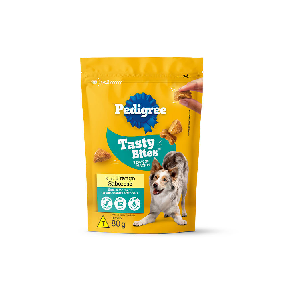 PETISCO PEDIGREE TASTY BITES FRANGO 80G