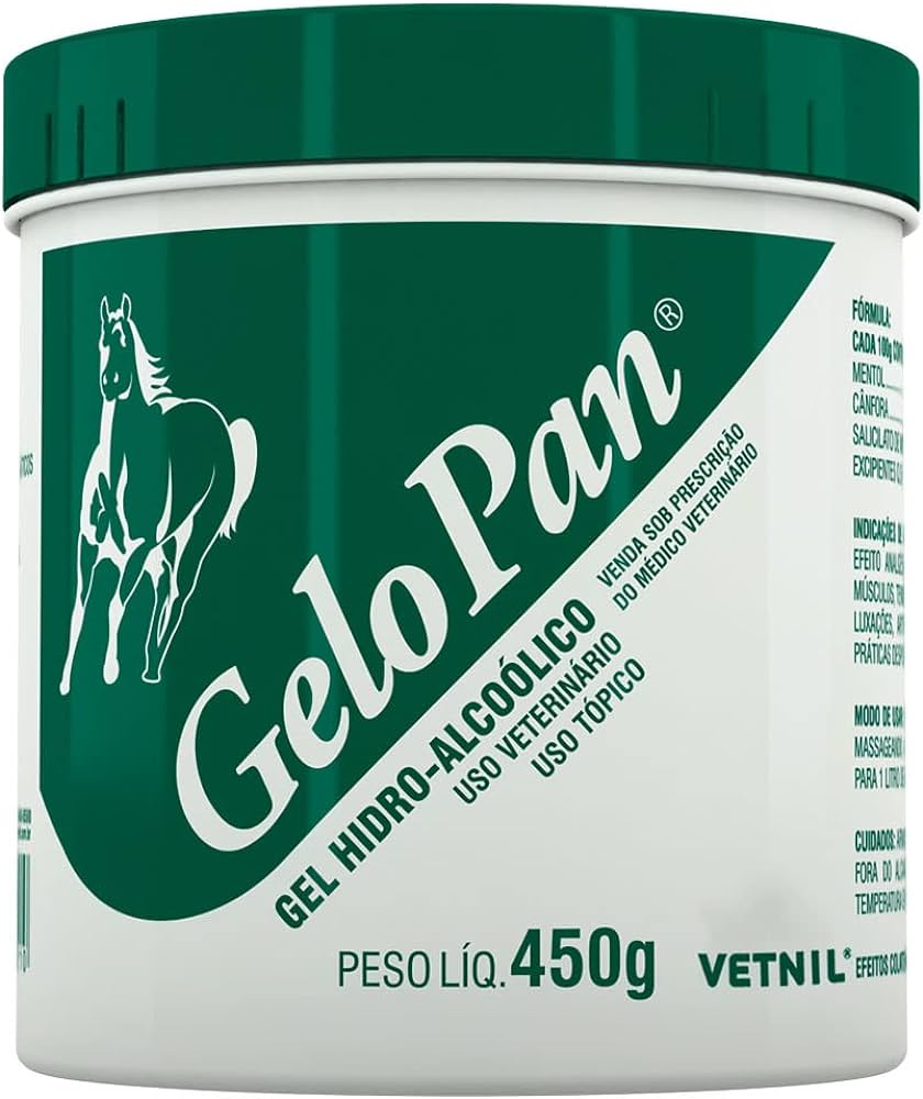 RELAXANTE MUSCULAR PARA BOVINOS E EQUINOS GELO PAN 450G - VETNIL