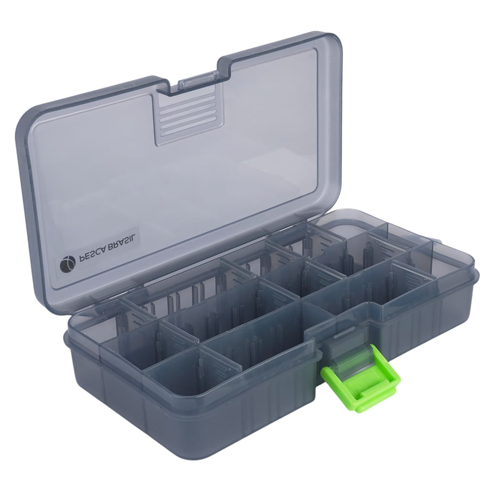 ESTOJO MULTIUSO TAMANHO M CINZA - PESCA BRASIL