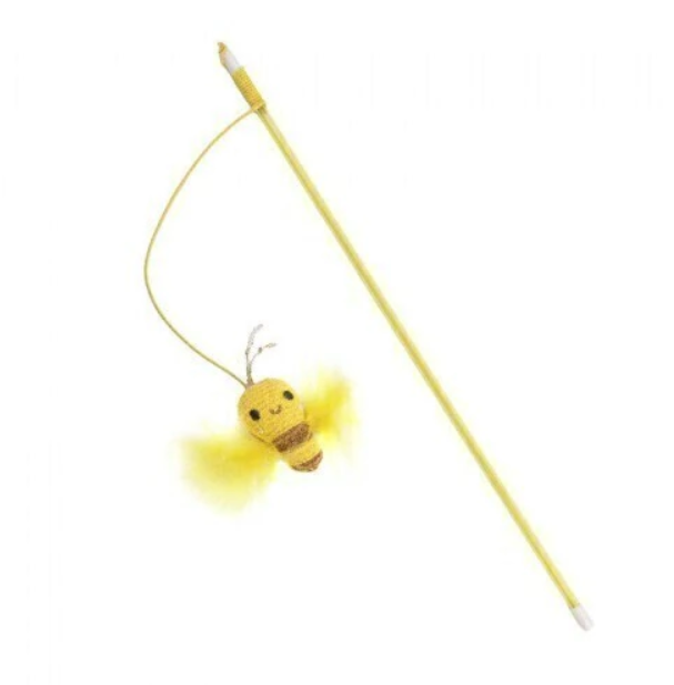 BRINQUEDO PARA GATOS VARINHA ABELHINHA