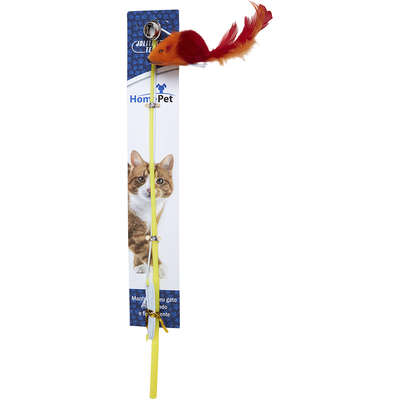 BRINQUEDO PARA GATOS VARINHA COM RATINHO