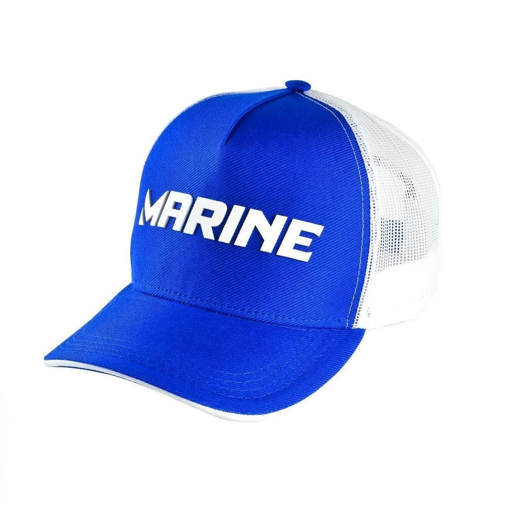 BONÉ PESCADOR AZUL E BRANCO - MARINE