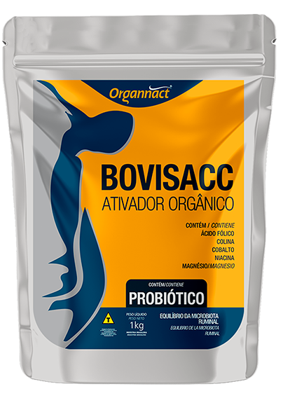 SUPLEMENTO BOVISACC ATIVADOR ORGÂNICO 1KG - ORGANNACT